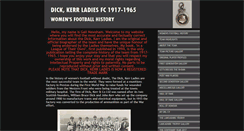 Desktop Screenshot of dickkerrladies.com